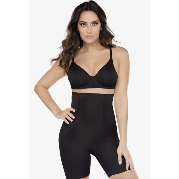 Miraclesuit Other - MIRACLESUIT Hi Waist Thigh Slimmer Shapewear Shorts in Black - Size 2XL NWT
